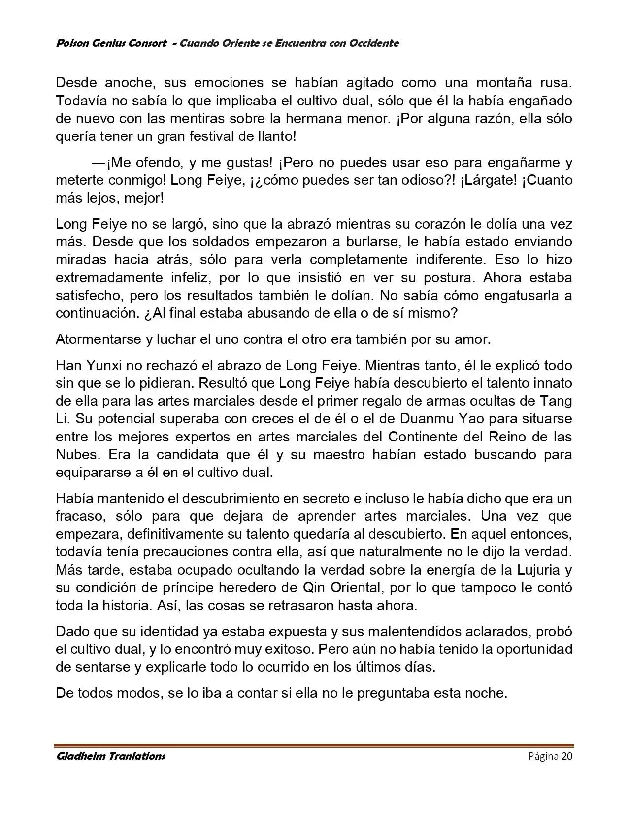 Poison Genious Consort (Novela) - Capítulo 402 - Página 20 - LectorTMOo