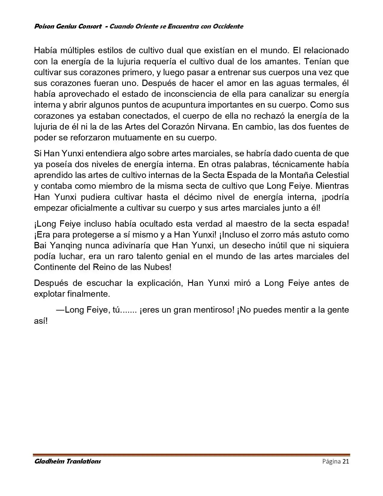 Poison Genious Consort (Novela) - Capítulo 402 - Página 21 - LectorTMOo