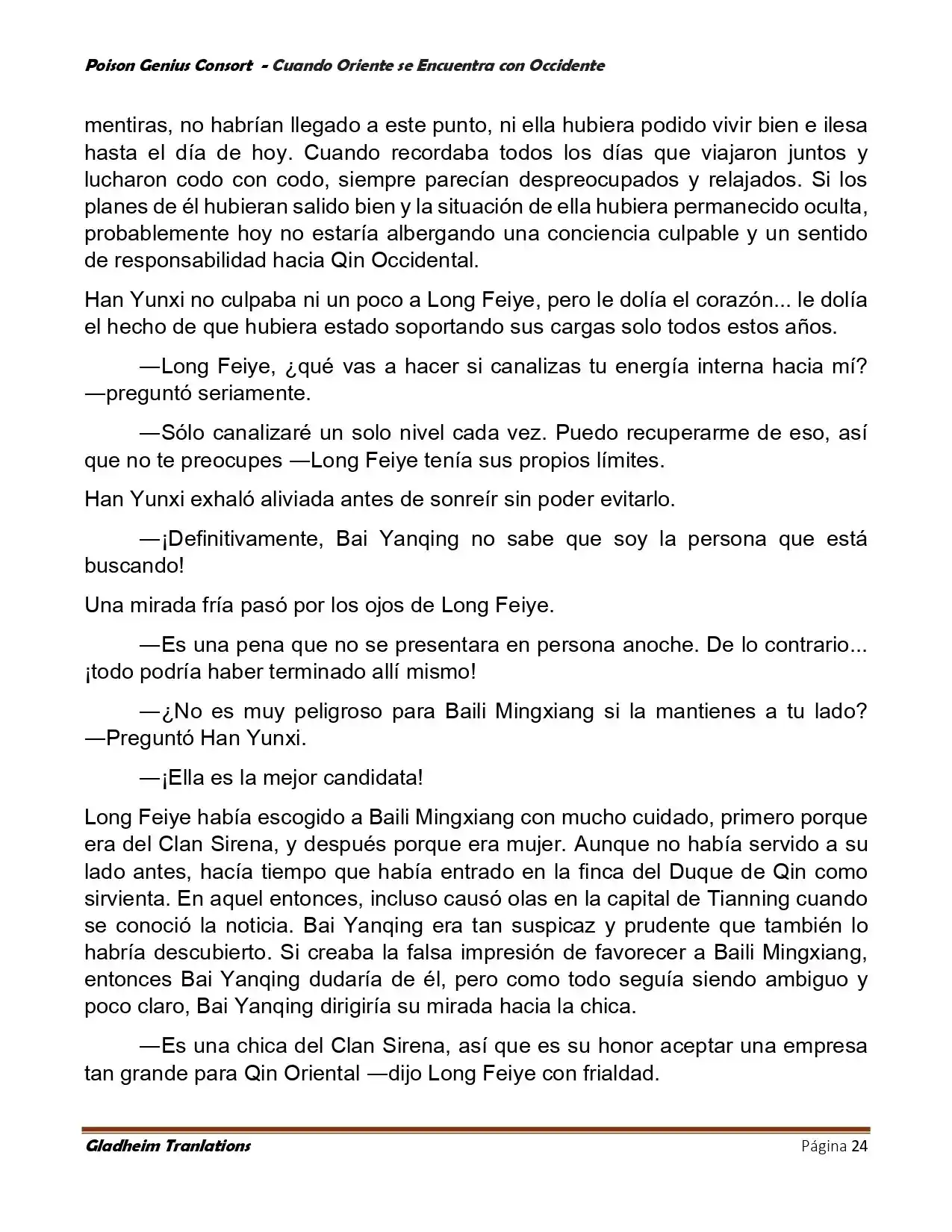 Poison Genious Consort (Novela) - Capítulo 402 - Página 24 - LectorTMOo