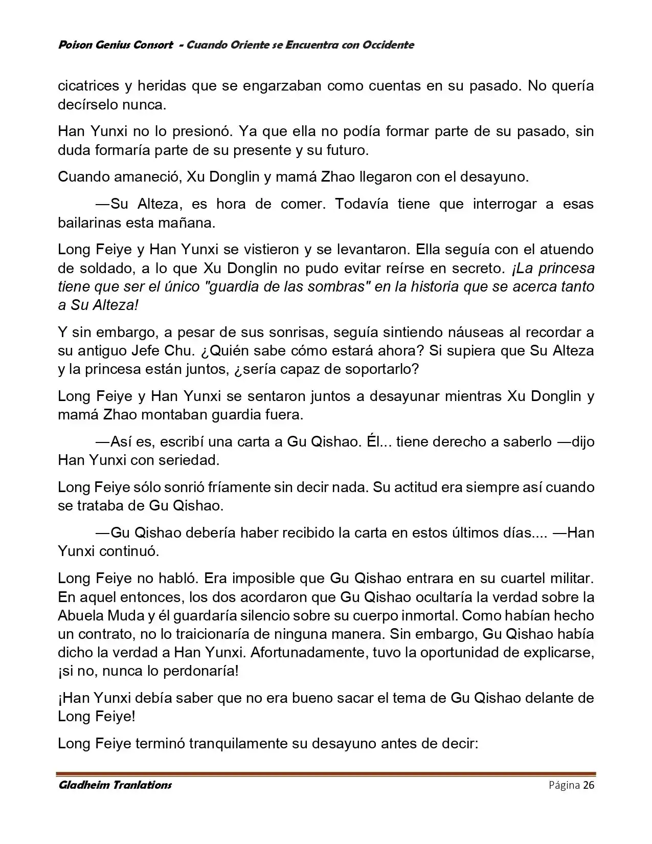 Poison Genious Consort (Novela) - Capítulo 402 - Página 26 - LectorTMOo