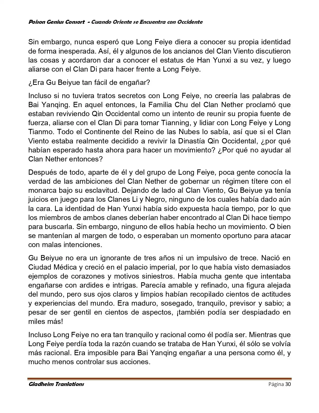 Poison Genious Consort (Novela) - Capítulo 402 - Página 30 - LectorTMOo