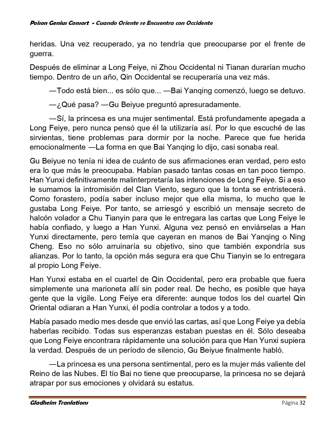 Poison Genious Consort (Novela) - Capítulo 402 - Página 32 - LectorTMOo