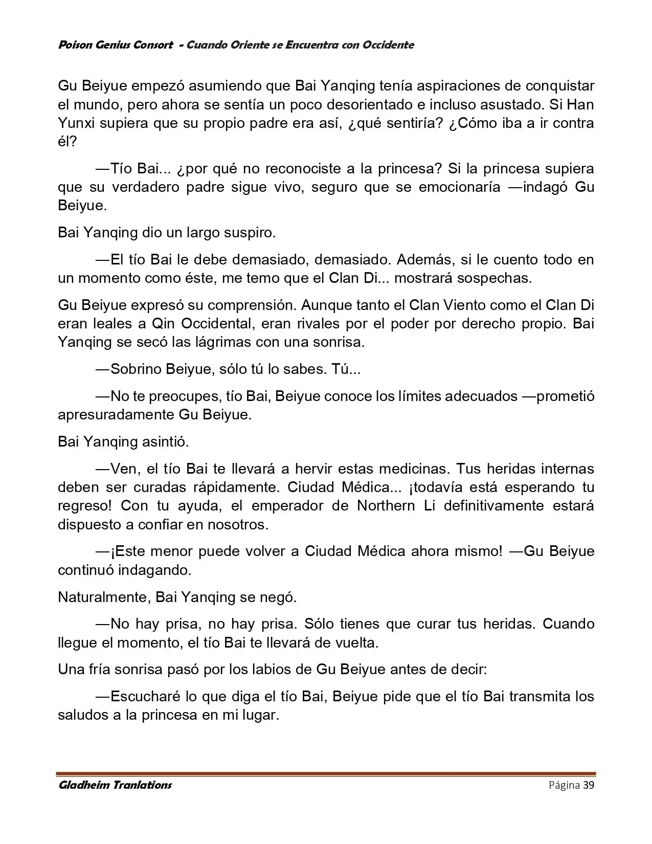 Poison Genious Consort (Novela) - Capítulo 402 - Página 39 - LectorTMOo