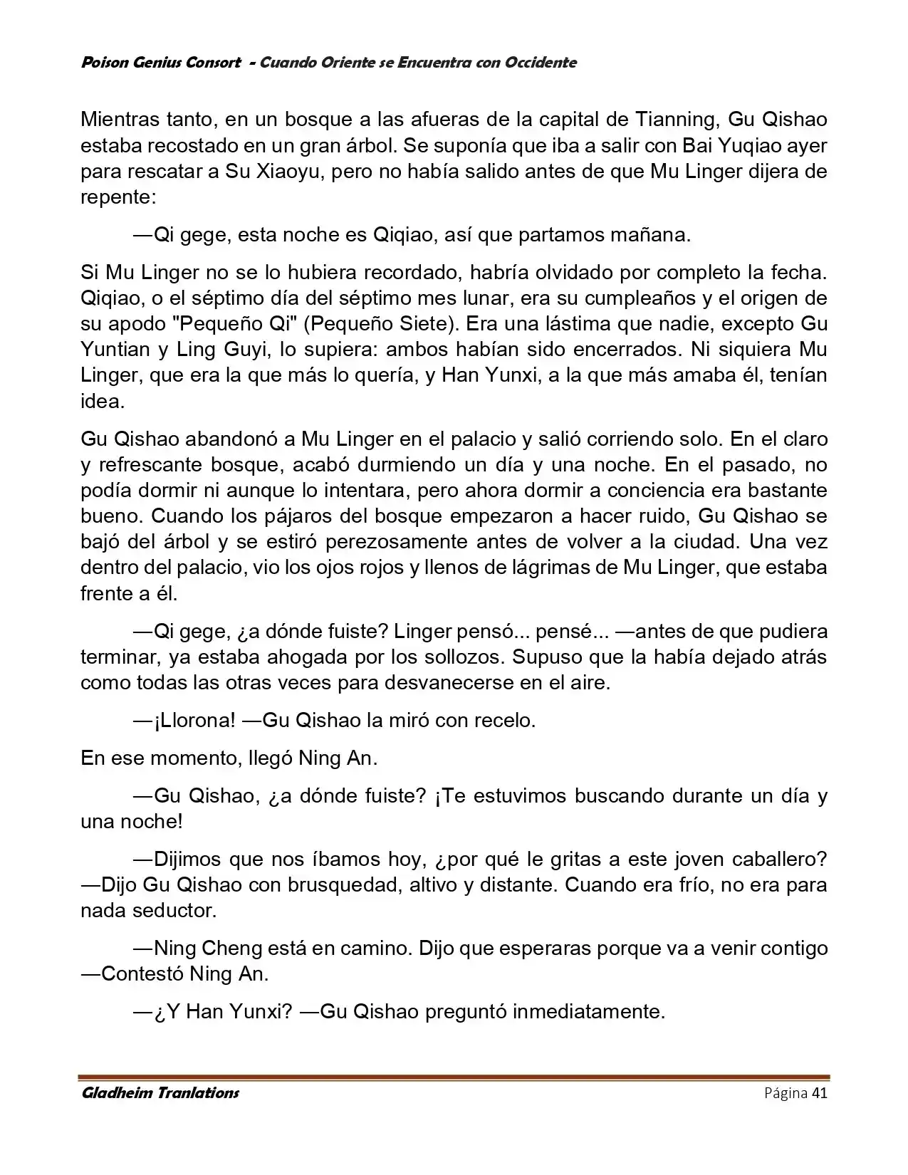 Poison Genious Consort (Novela) - Capítulo 402 - Página 41 - LectorTMOo