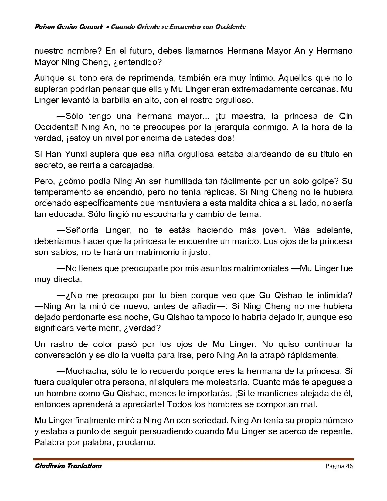 Poison Genious Consort (Novela) - Capítulo 402 - Página 46 - LectorTMOo