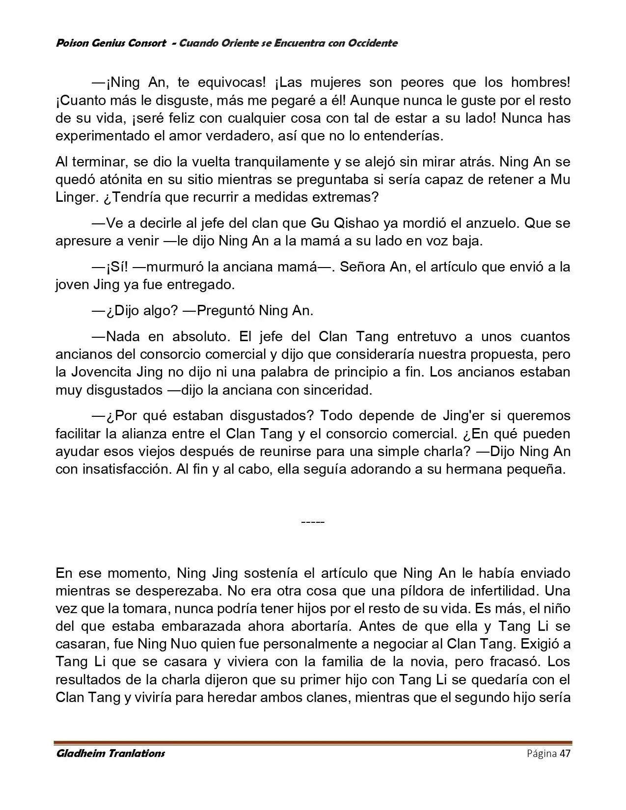 Poison Genious Consort (Novela) - Capítulo 402 - Página 47 - LectorTMOo