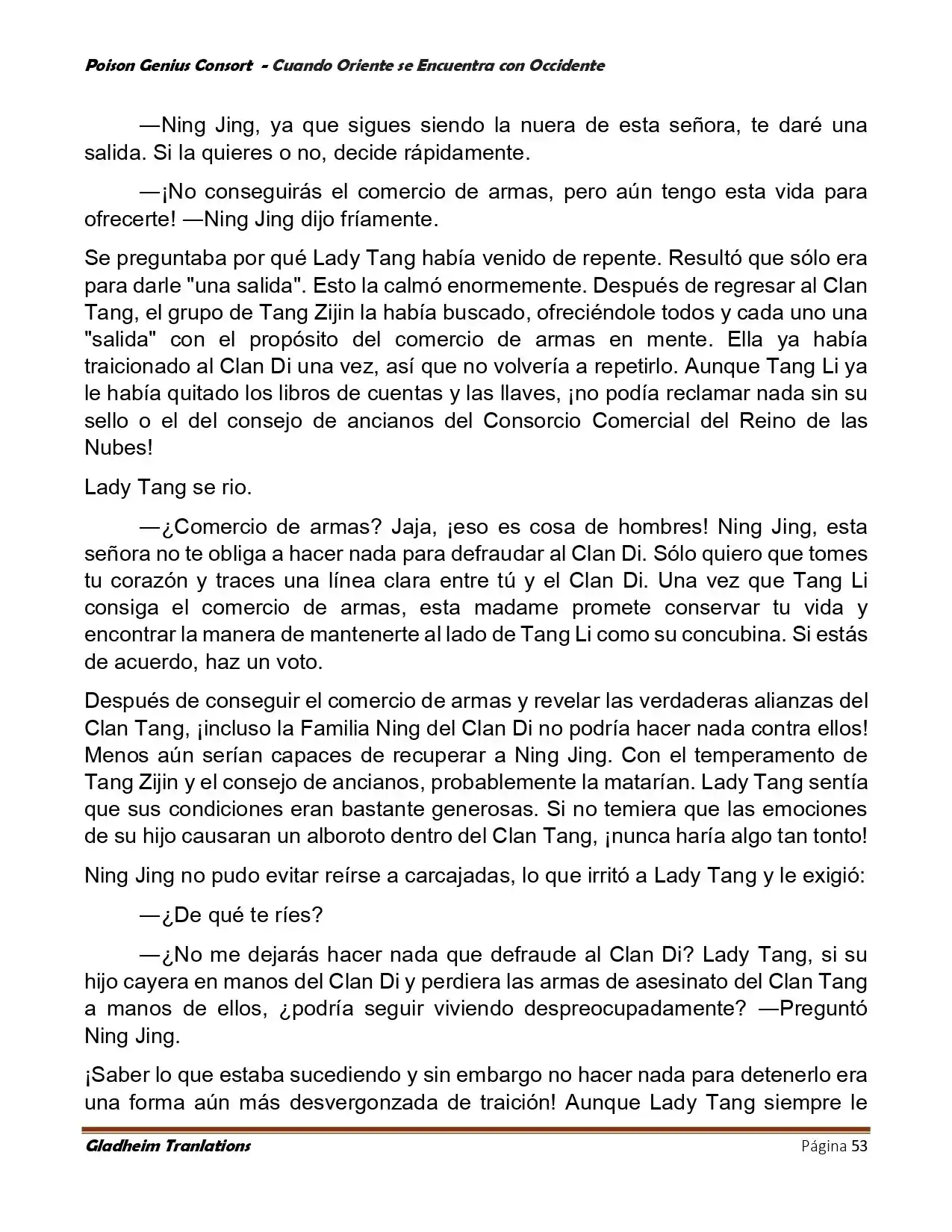 Poison Genious Consort (Novela) - Capítulo 402 - Página 53 - LectorTMOo