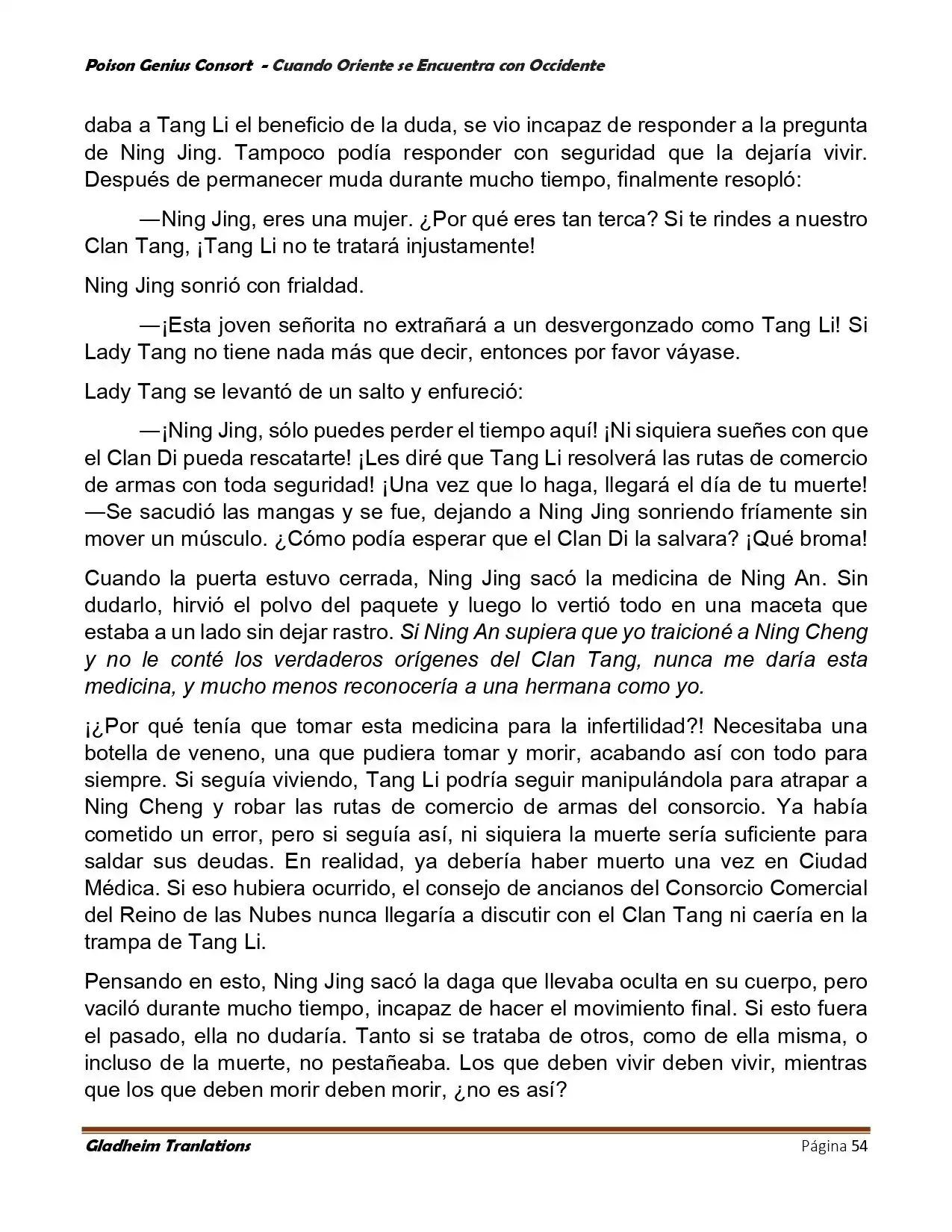 Poison Genious Consort (Novela) - Capítulo 402 - Página 54 - LectorTMOo