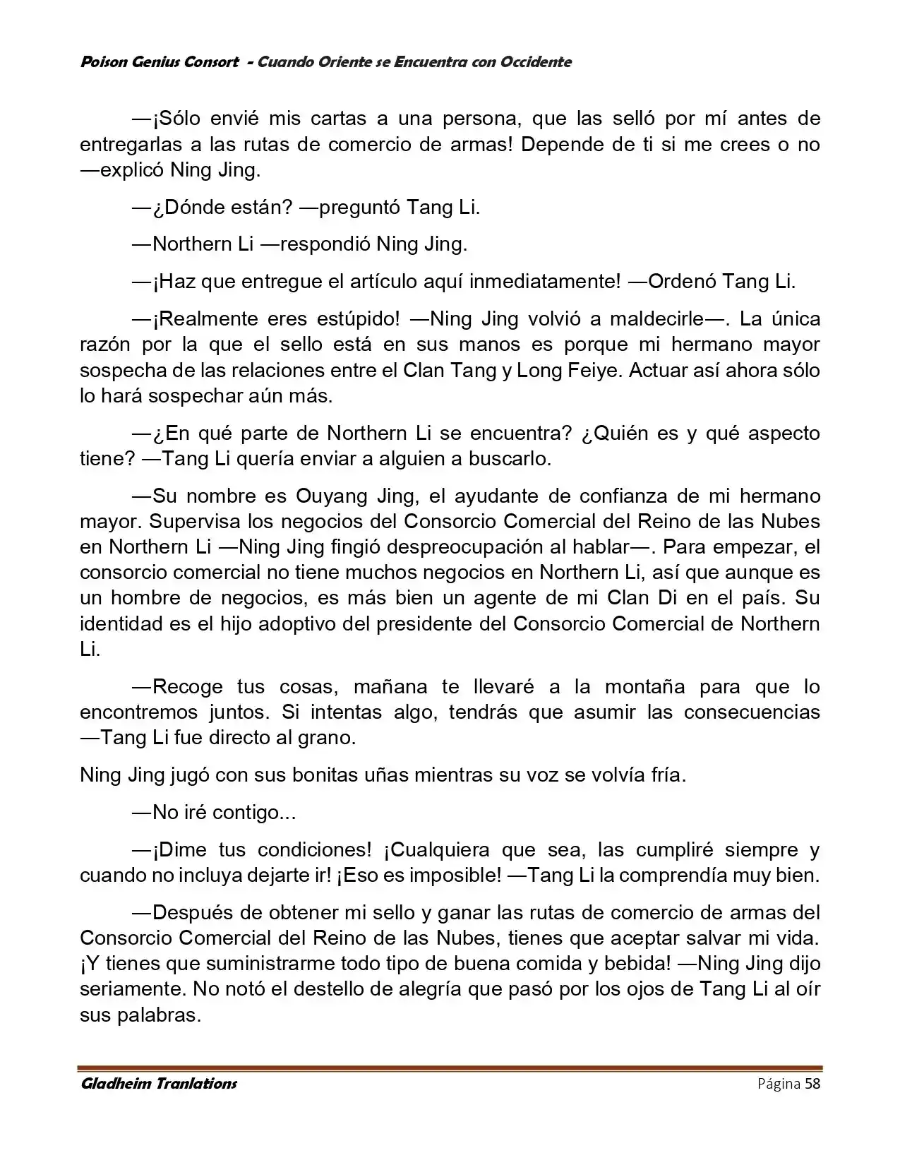 Poison Genious Consort (Novela) - Capítulo 402 - Página 58 - LectorTMOo