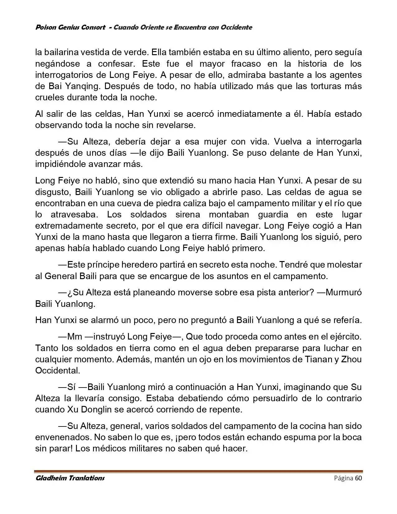 Poison Genious Consort (Novela) - Capítulo 402 - Página 60 - LectorTMOo