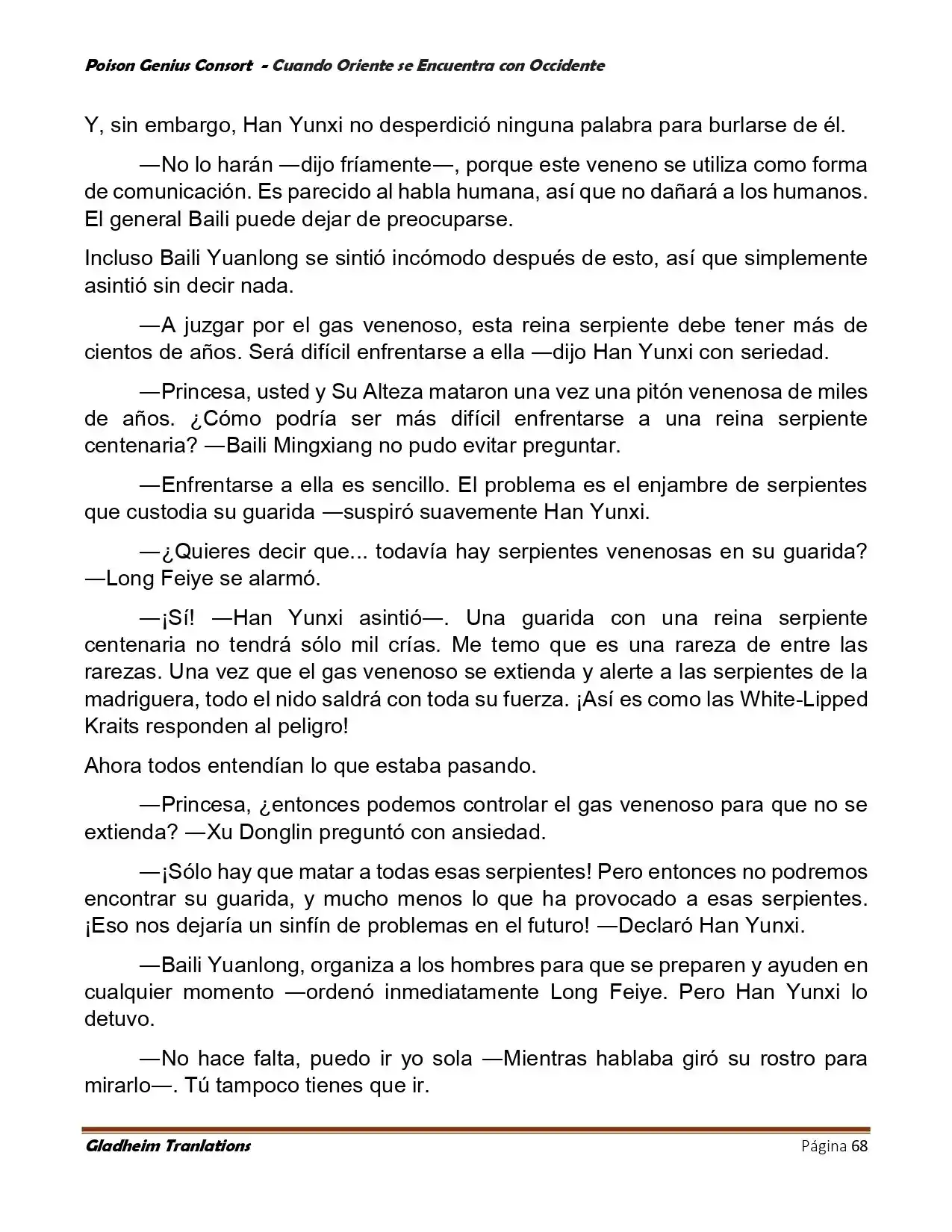 Poison Genious Consort (Novela) - Capítulo 402 - Página 68 - LectorTMOo