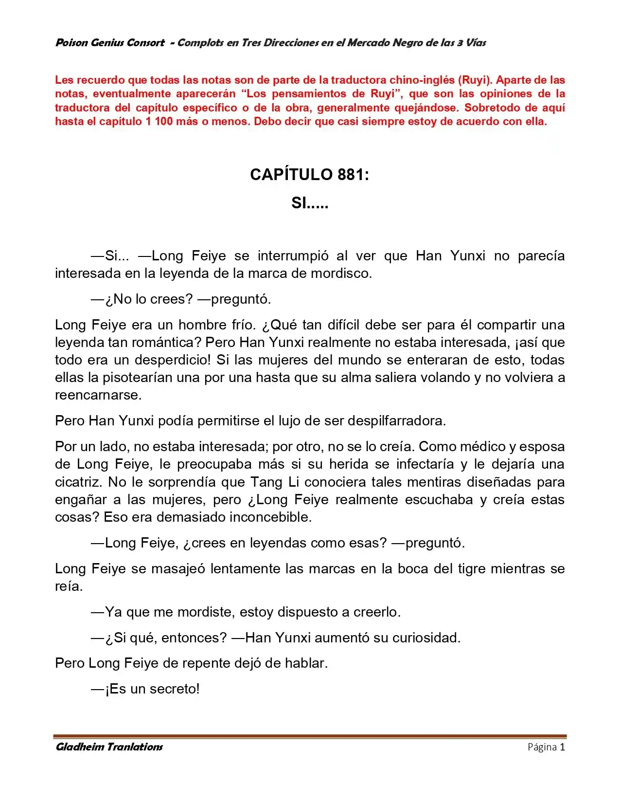 Poison Genious Consort (Novela) - Capítulo 403.50 - Página 1 - LectorTMOo
