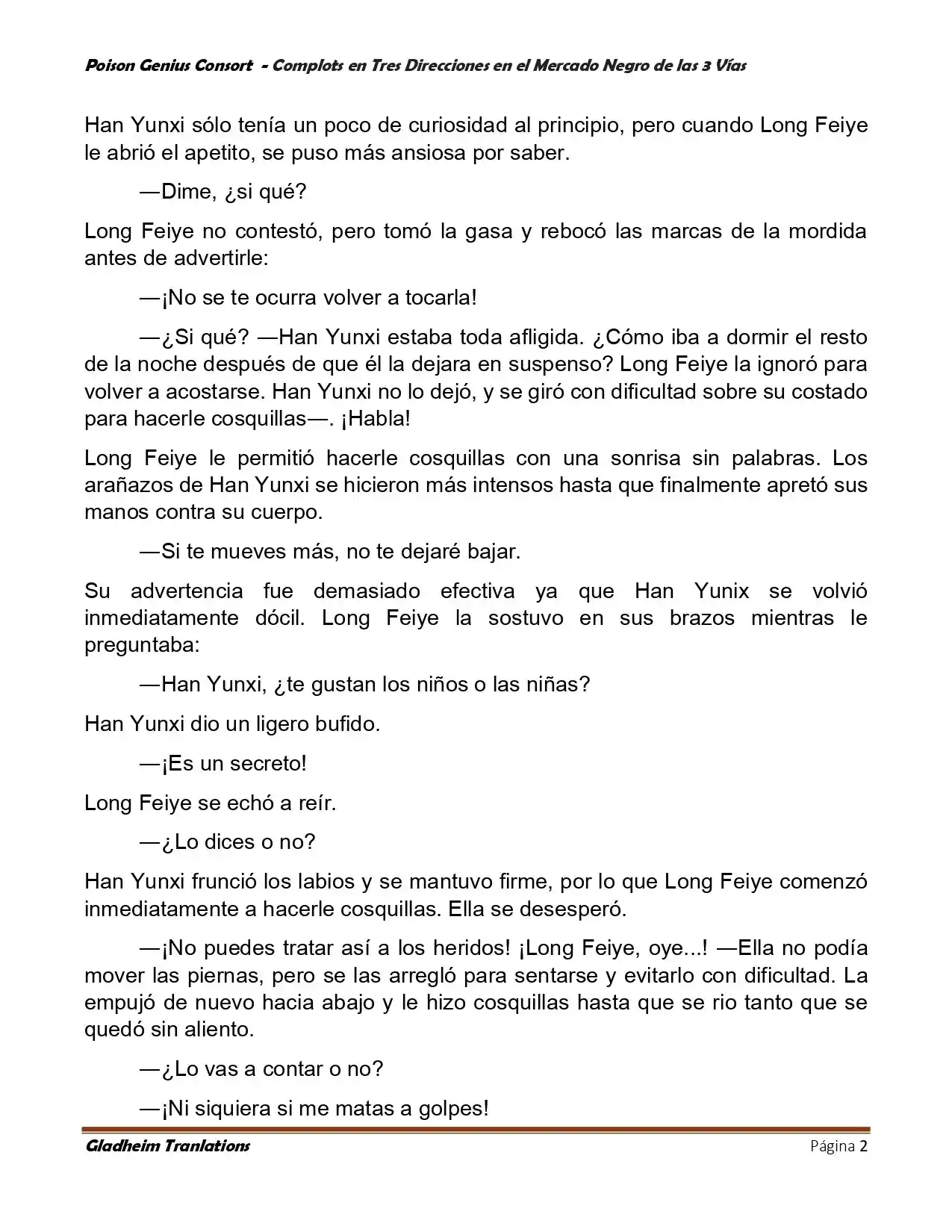 Poison Genious Consort (Novela) - Capítulo 403.50 - Página 2 - LectorTMOo