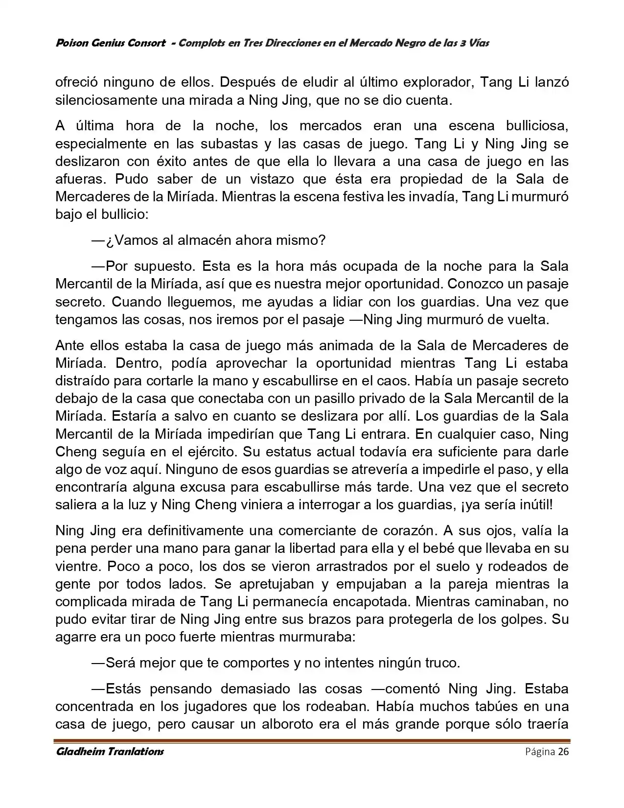 Poison Genious Consort (Novela) - Capítulo 403.50 - Página 26 - LectorTMOo
