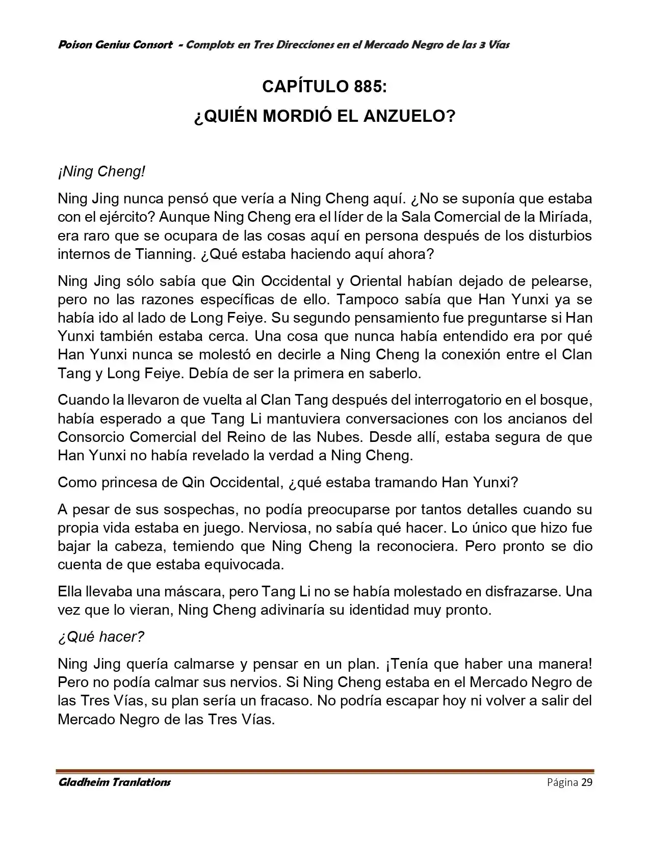 Poison Genious Consort (Novela) - Capítulo 403.50 - Página 29 - LectorTMOo
