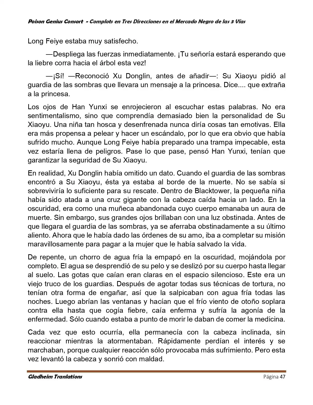 Poison Genious Consort (Novela) - Capítulo 403.50 - Página 47 - LectorTMOo