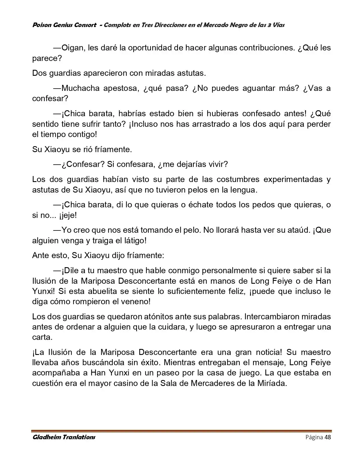 Poison Genious Consort (Novela) - Capítulo 403.50 - Página 48 - LectorTMOo