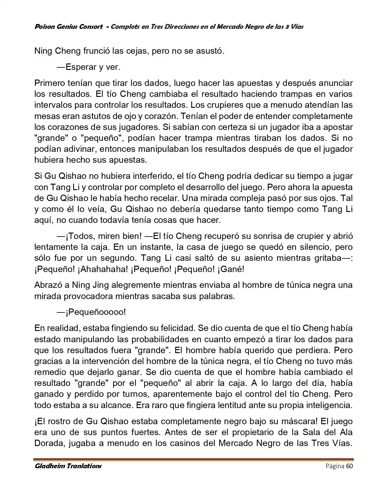 Poison Genious Consort (Novela) - Capítulo 403.50 - Página 60 - LectorTMOo