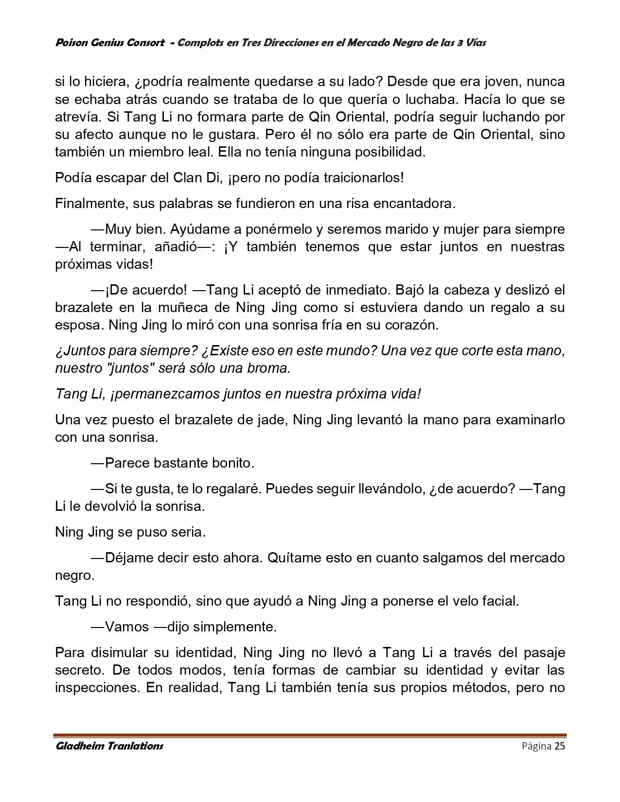 Poison Genious Consort (Novela) - Capítulo 404 - Página 25 - LectorTMOo