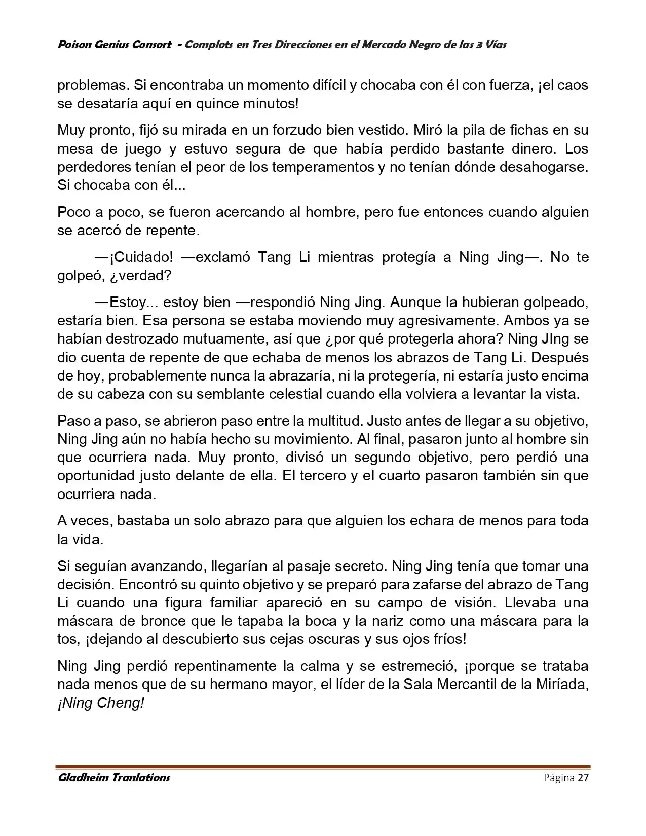 Poison Genious Consort (Novela) - Capítulo 404 - Página 27 - LectorTMOo