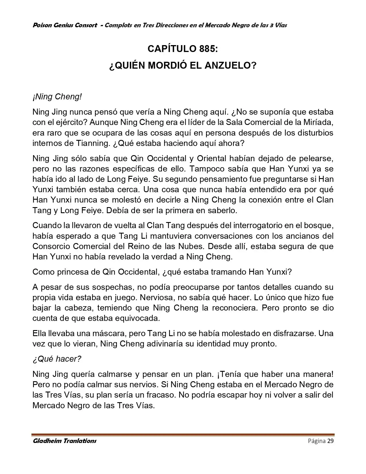 Poison Genious Consort (Novela) - Capítulo 404 - Página 29 - LectorTMOo