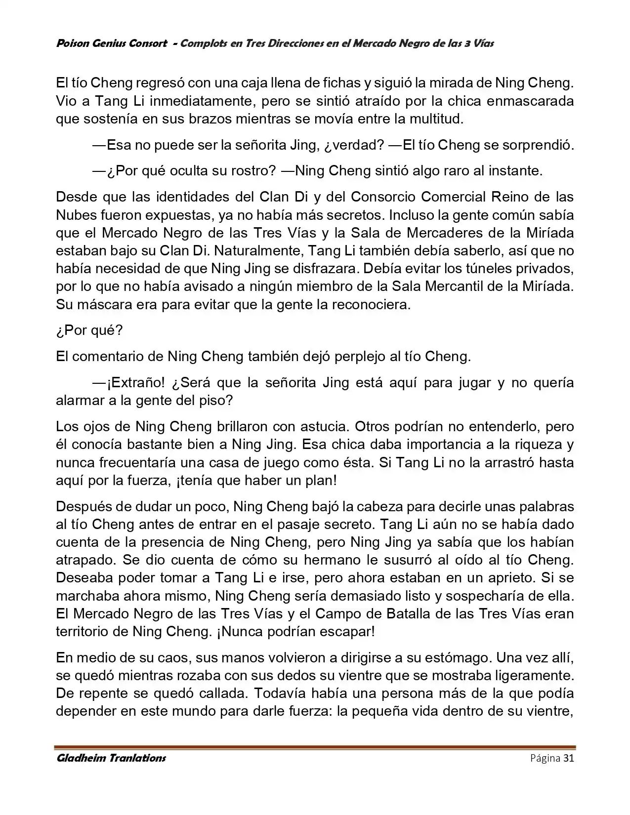 Poison Genious Consort (Novela) - Capítulo 404 - Página 31 - LectorTMOo