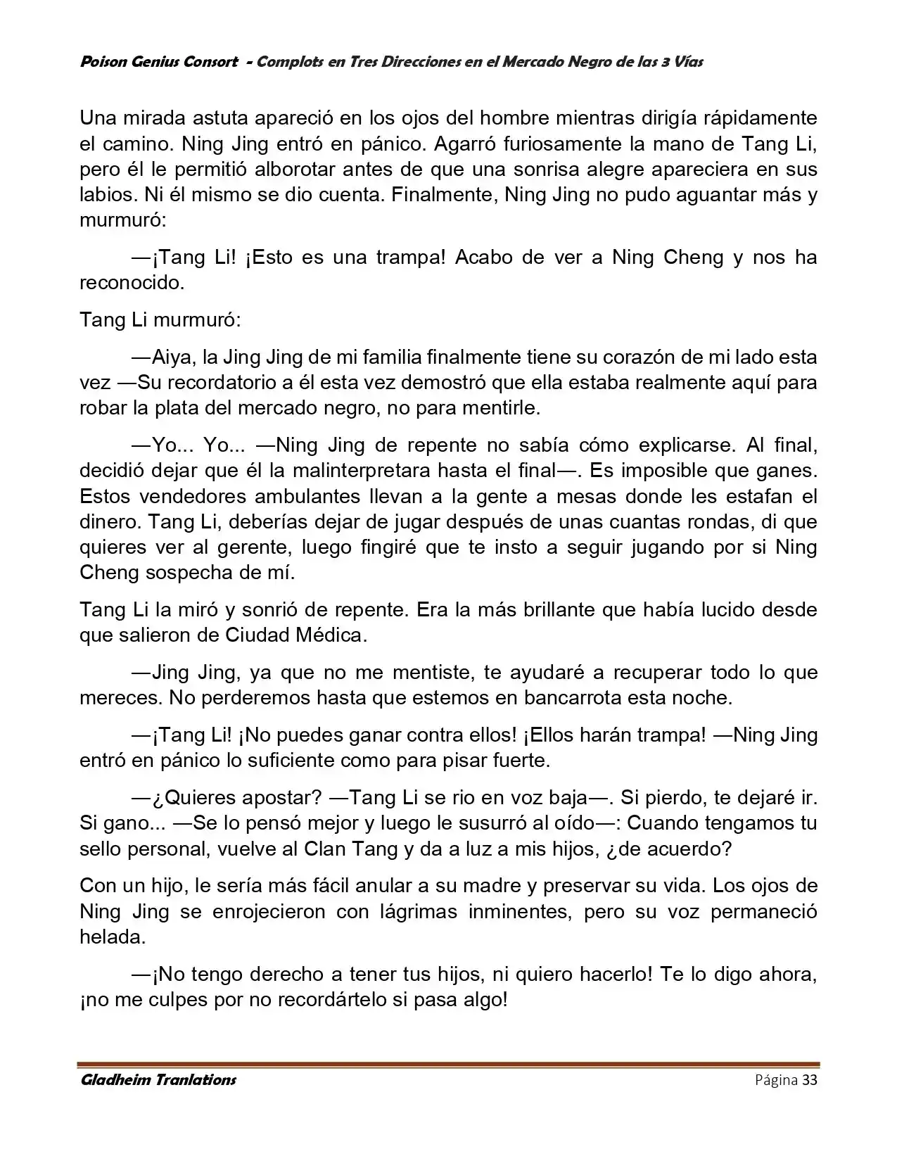 Poison Genious Consort (Novela) - Capítulo 404 - Página 33 - LectorTMOo