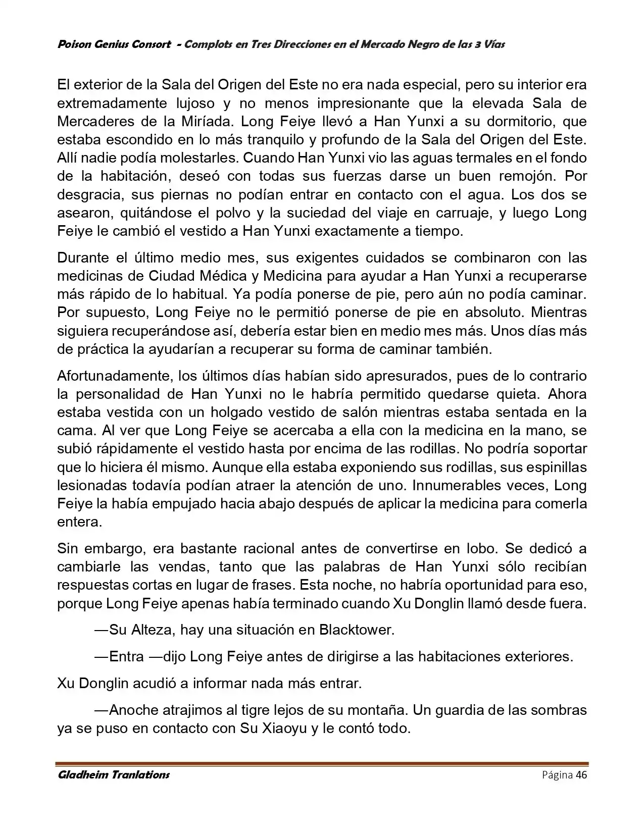 Poison Genious Consort (Novela) - Capítulo 404 - Página 46 - LectorTMOo
