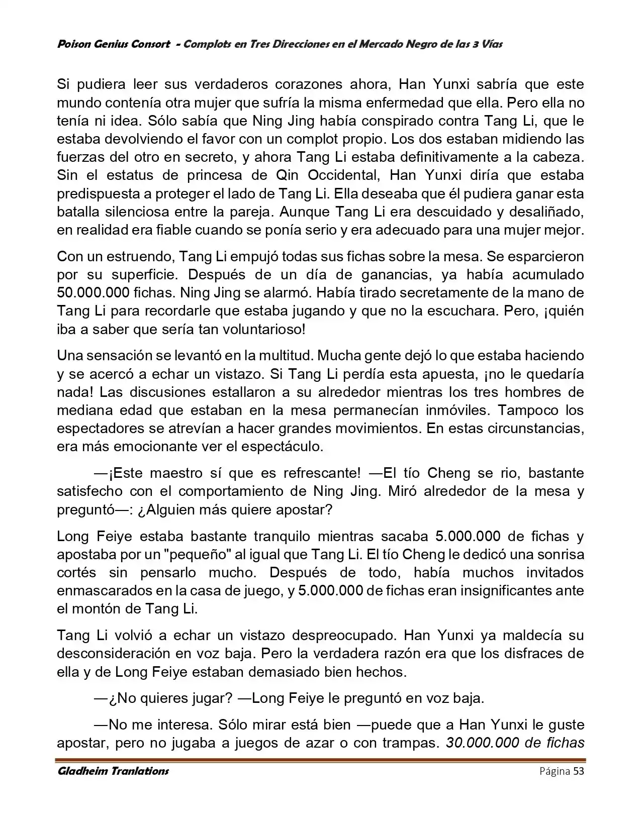 Poison Genious Consort (Novela) - Capítulo 404 - Página 53 - LectorTMOo