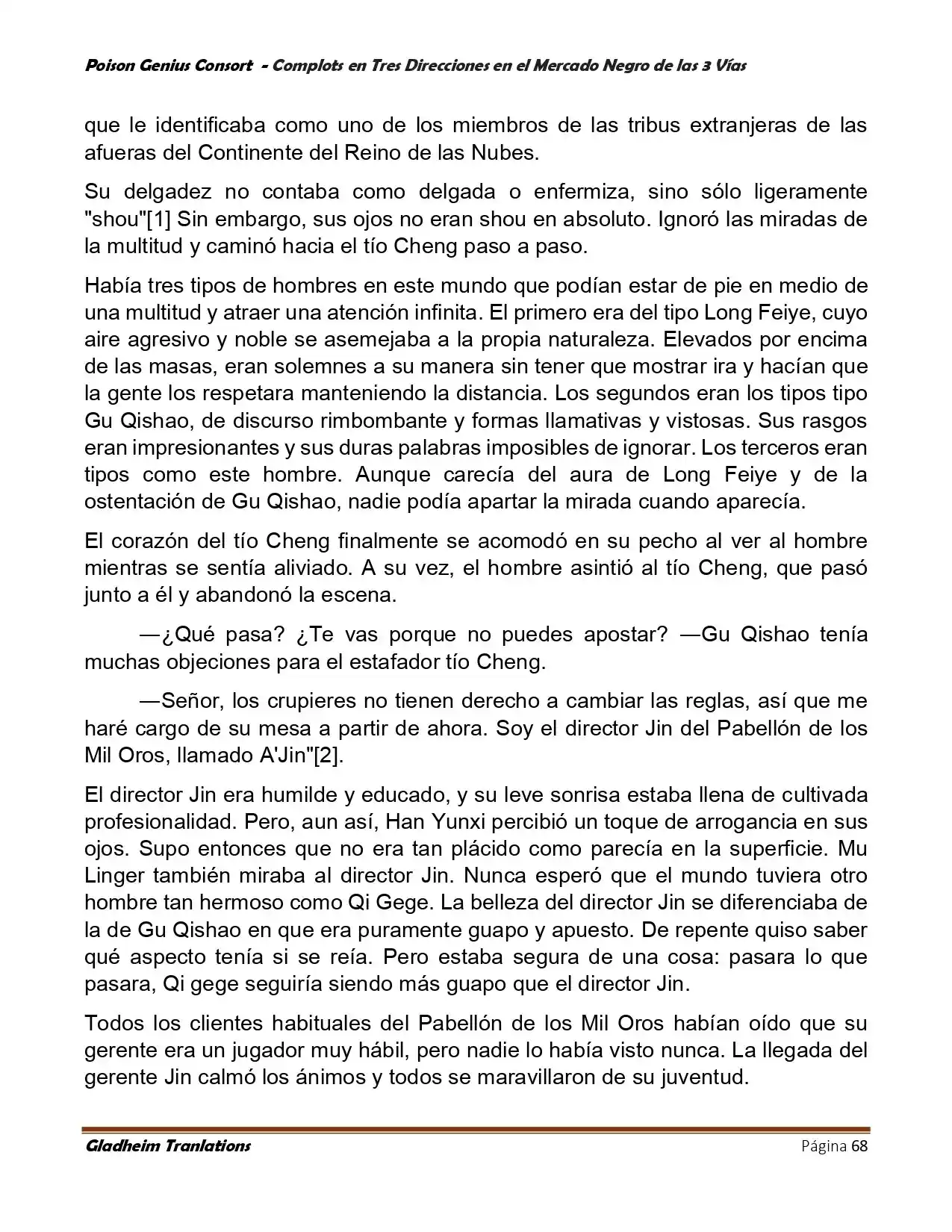 Poison Genious Consort (Novela) - Capítulo 404 - Página 68 - LectorTMOo