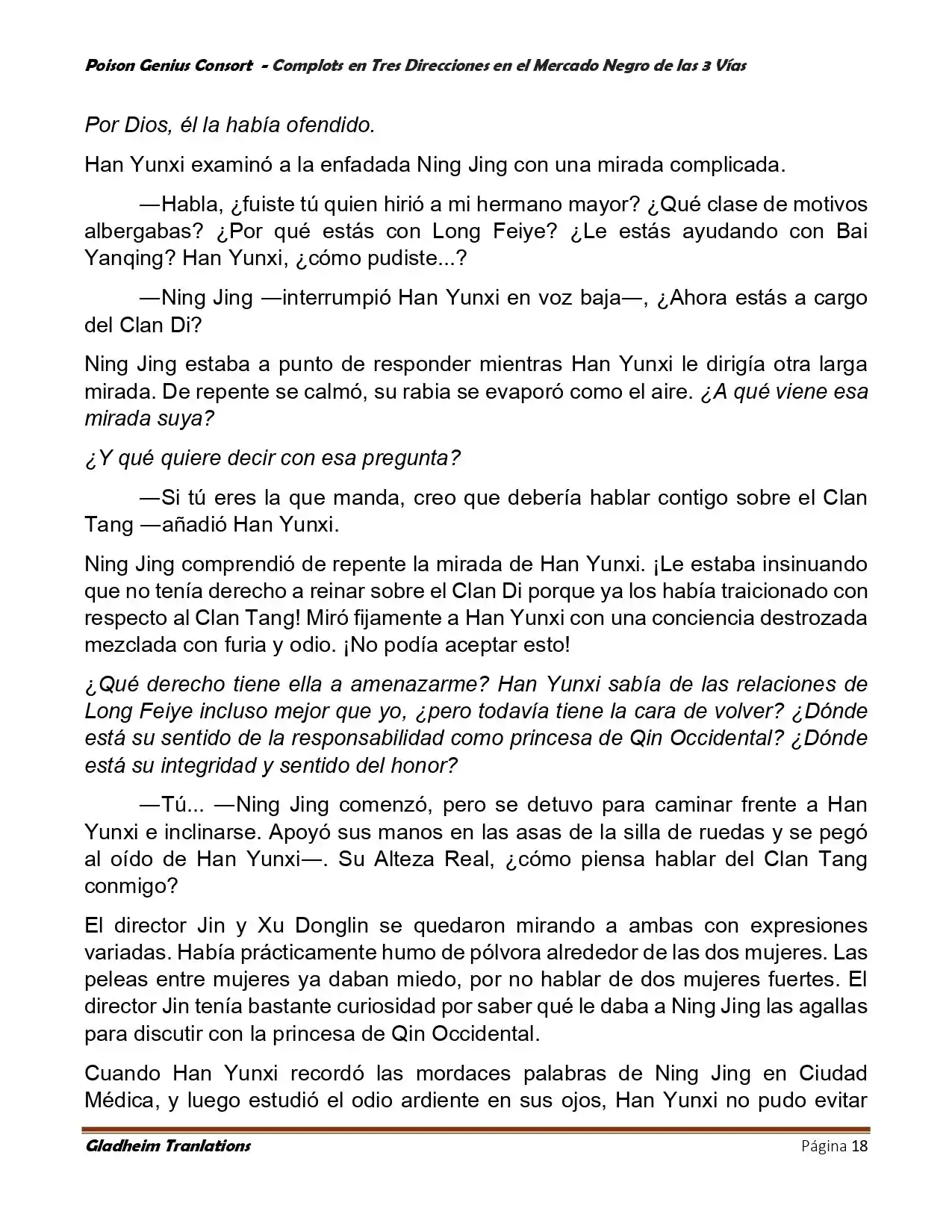Poison Genious Consort (Novela) - Capítulo 405 - Página 18 - LectorTMOo