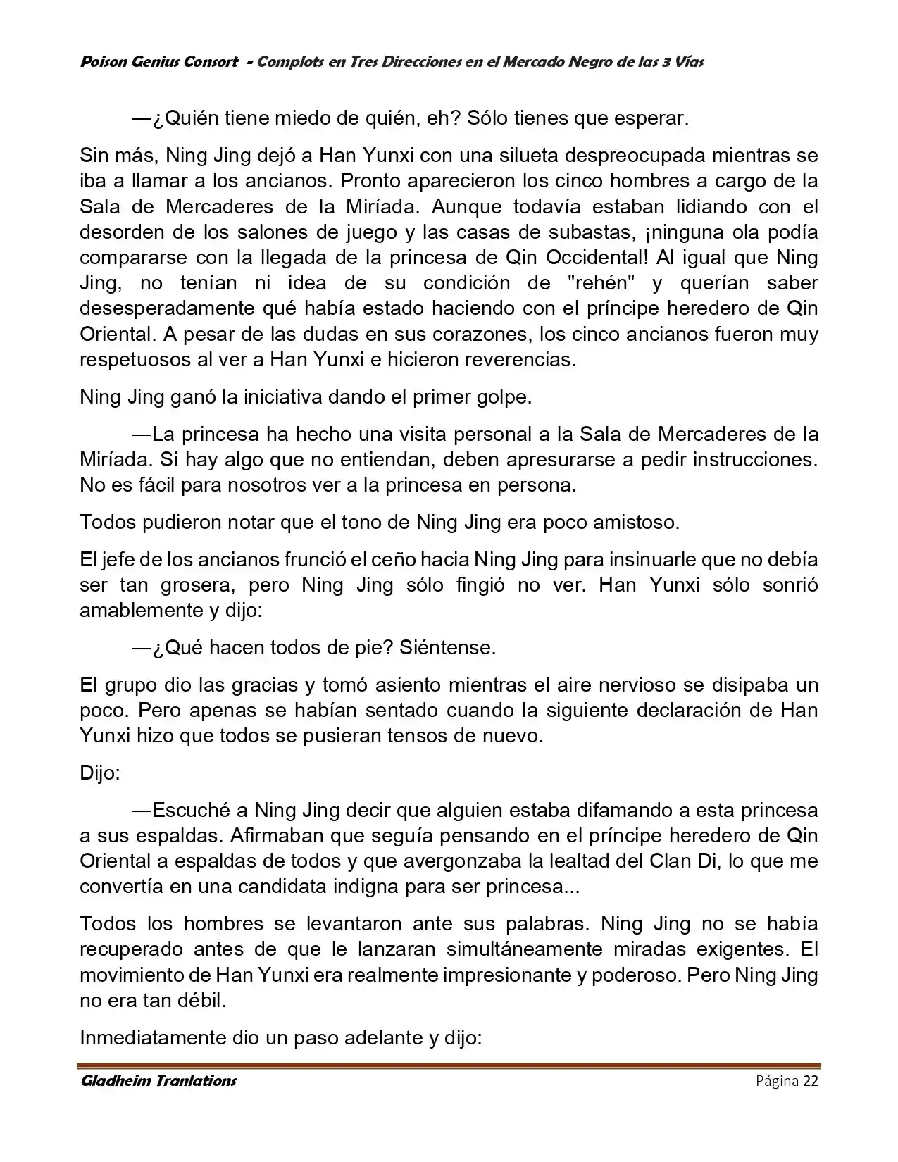 Poison Genious Consort (Novela) - Capítulo 405 - Página 22 - LectorTMOo