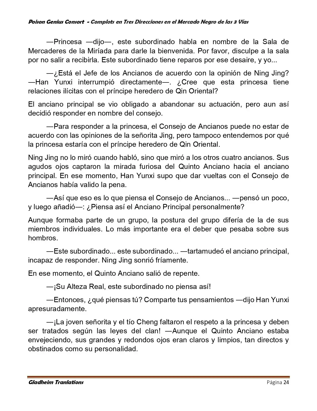 Poison Genious Consort (Novela) - Capítulo 405 - Página 24 - LectorTMOo