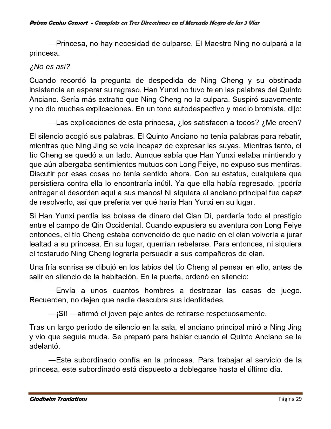 Poison Genious Consort (Novela) - Capítulo 405 - Página 29 - LectorTMOo