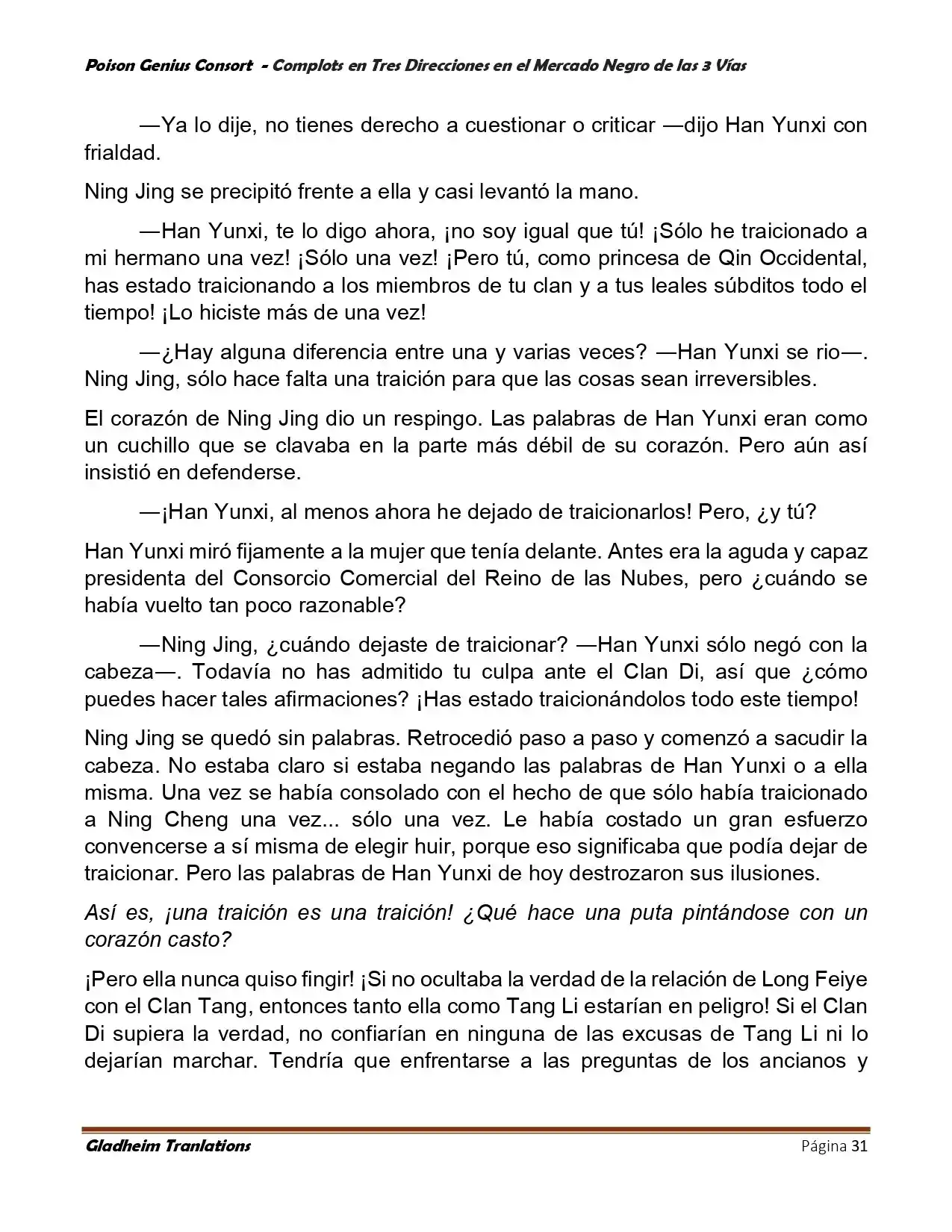 Poison Genious Consort (Novela) - Capítulo 405 - Página 31 - LectorTMOo
