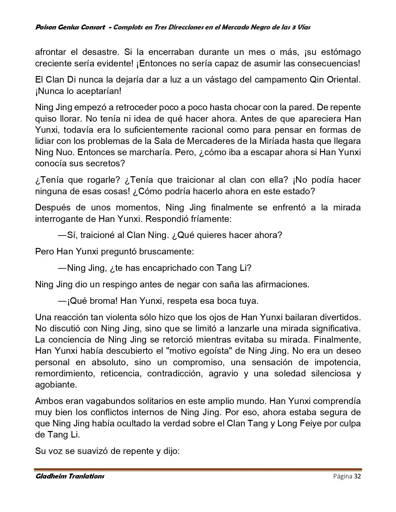Poison Genious Consort (Novela) - Capítulo 405 - Página 32 - LectorTMOo