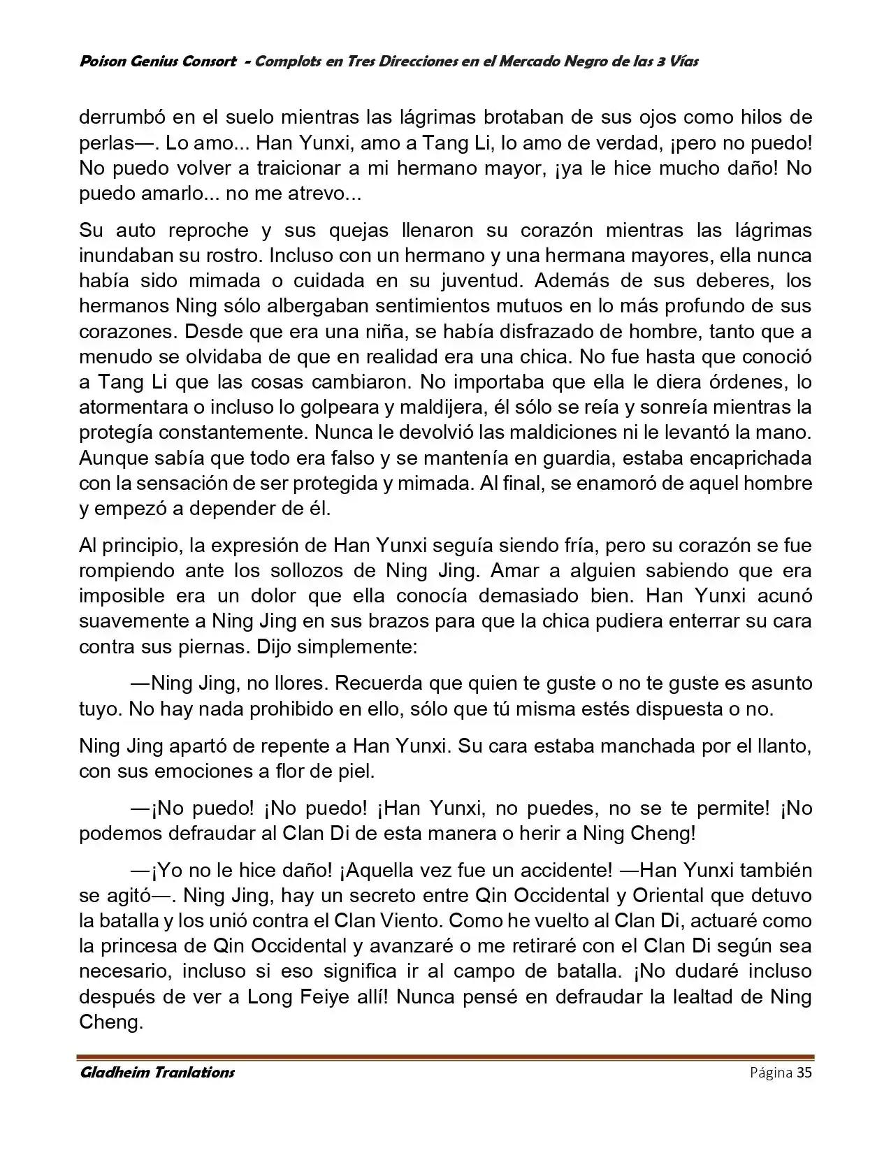 Poison Genious Consort (Novela) - Capítulo 405 - Página 35 - LectorTMOo