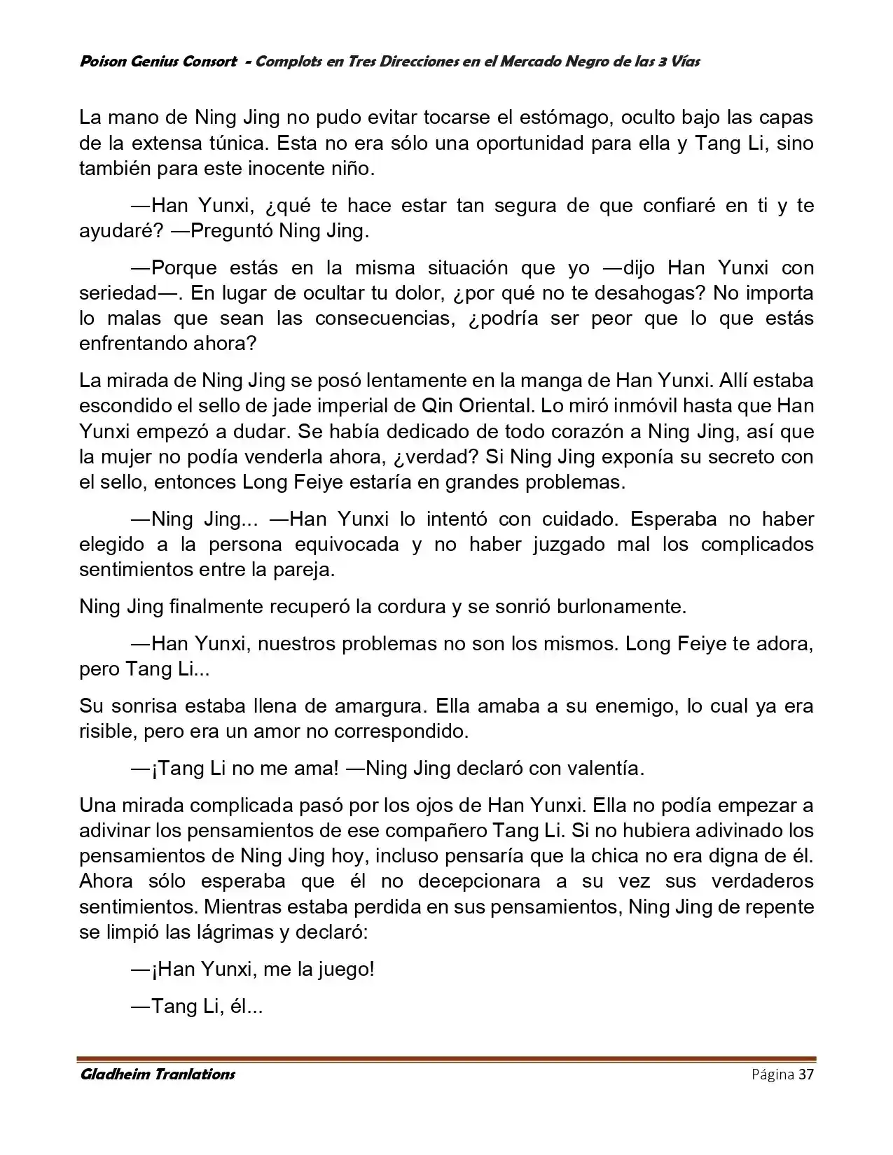 Poison Genious Consort (Novela) - Capítulo 405 - Página 37 - LectorTMOo