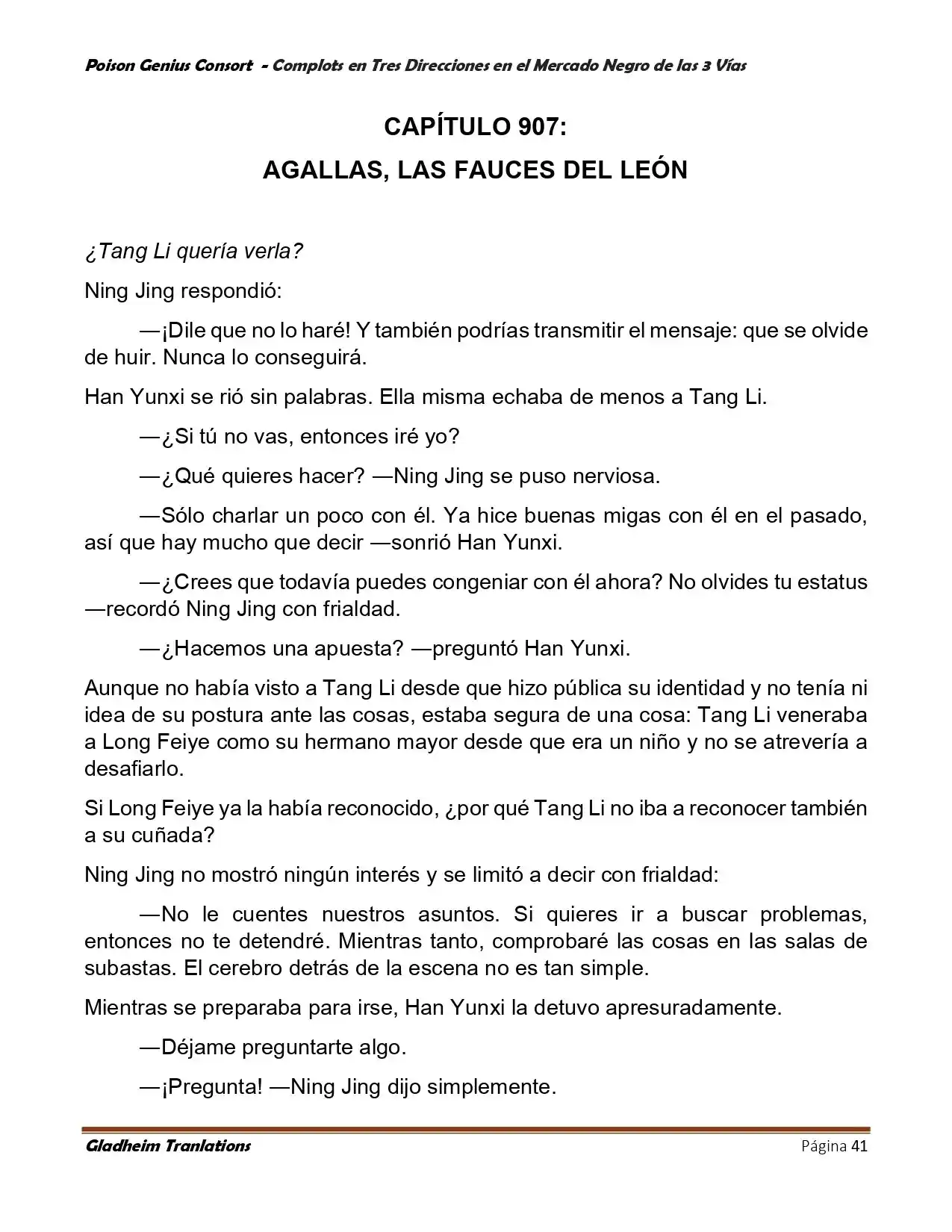 Poison Genious Consort (Novela) - Capítulo 405 - Página 41 - LectorTMOo