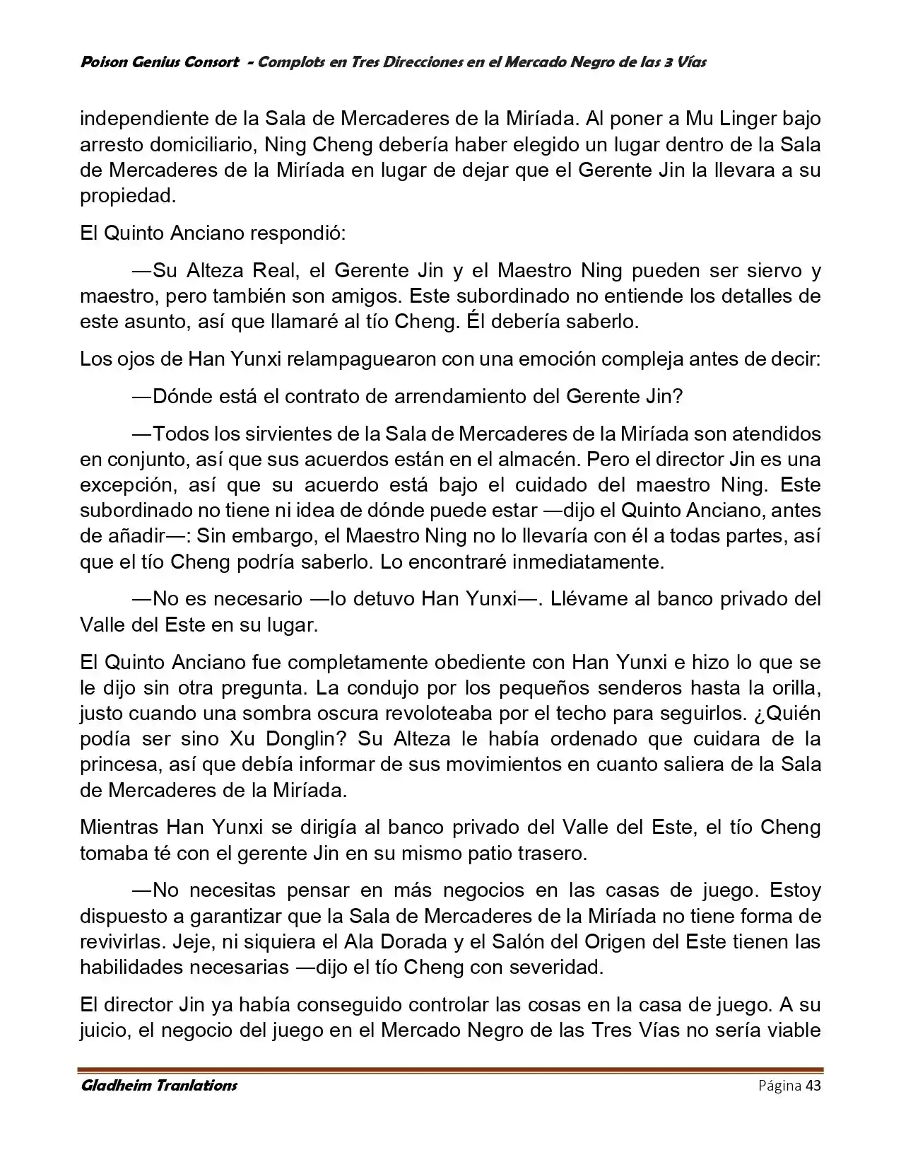 Poison Genious Consort (Novela) - Capítulo 405 - Página 43 - LectorTMOo