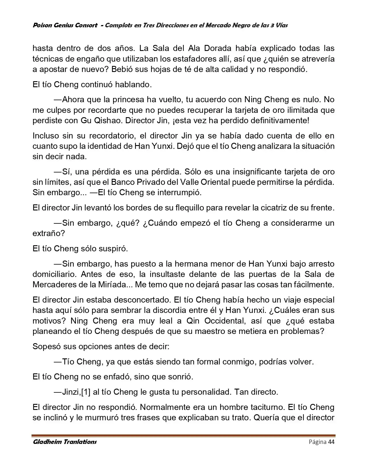 Poison Genious Consort (Novela) - Capítulo 405 - Página 44 - LectorTMOo