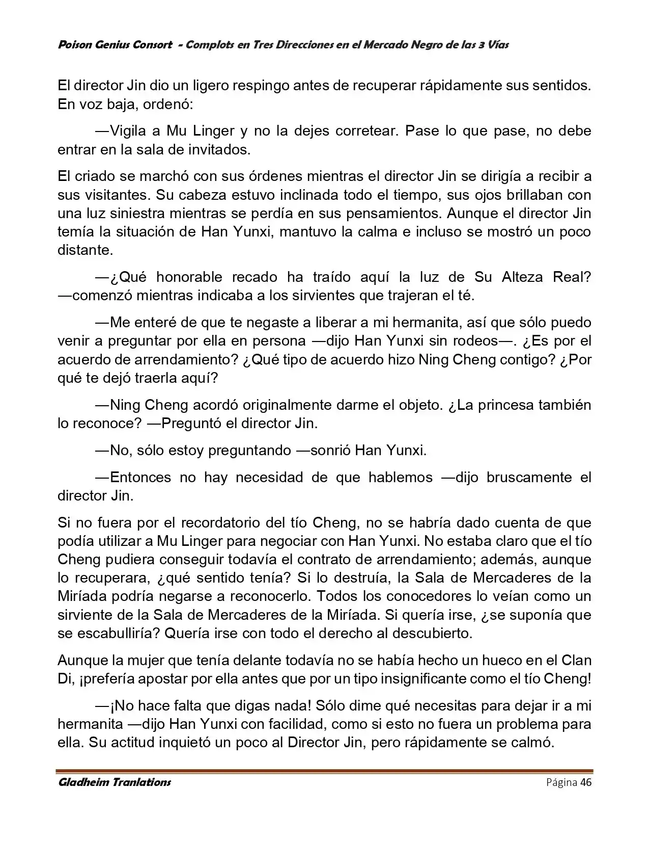Poison Genious Consort (Novela) - Capítulo 405 - Página 46 - LectorTMOo