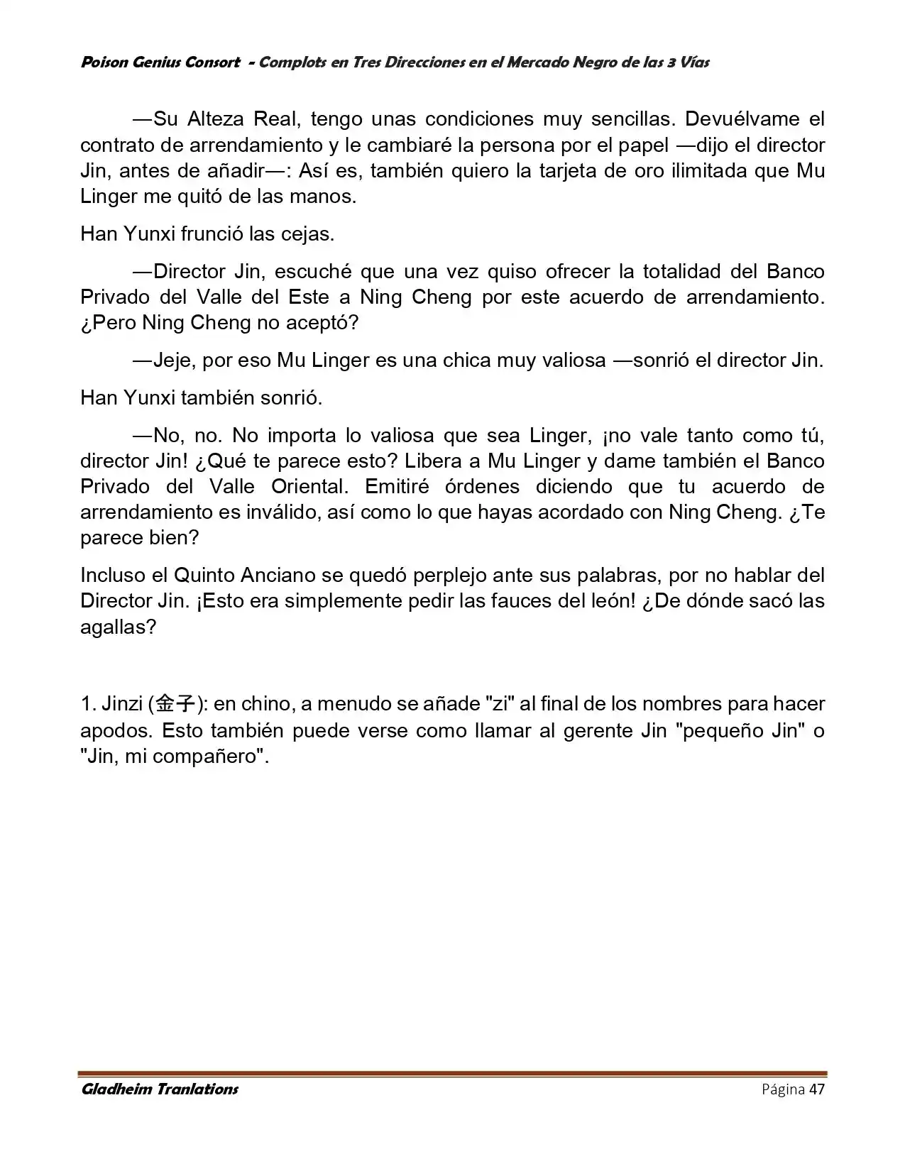 Poison Genious Consort (Novela) - Capítulo 405 - Página 47 - LectorTMOo