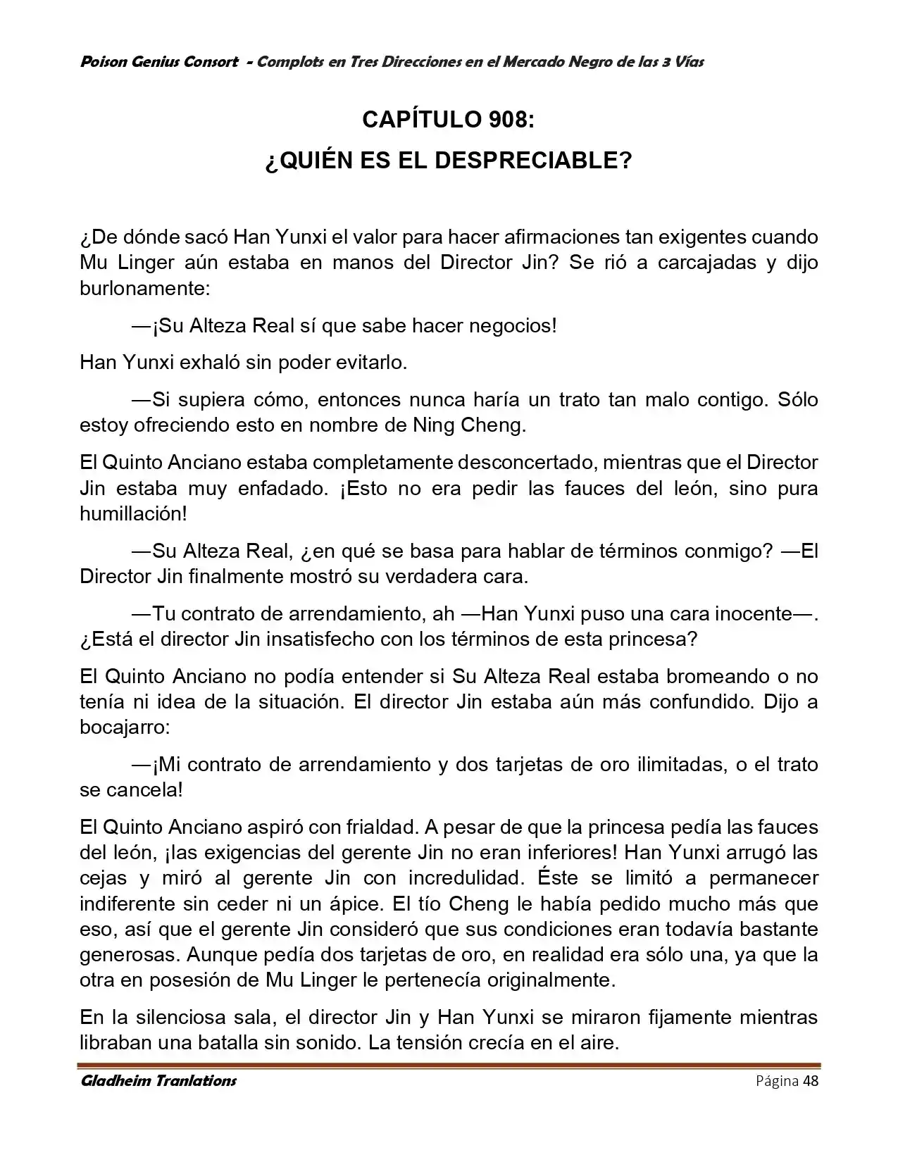 Poison Genious Consort (Novela) - Capítulo 405 - Página 48 - LectorTMOo