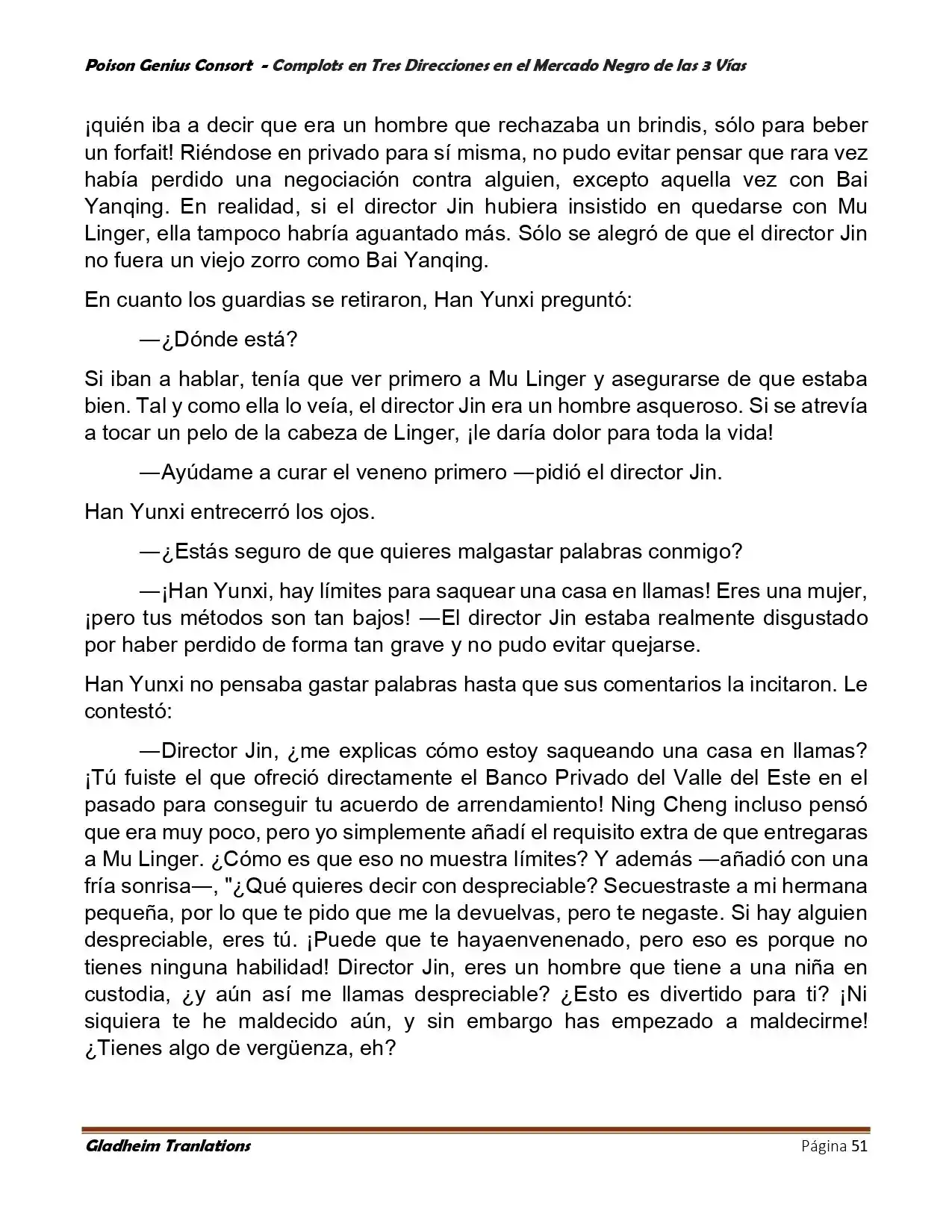 Poison Genious Consort (Novela) - Capítulo 405 - Página 51 - LectorTMOo