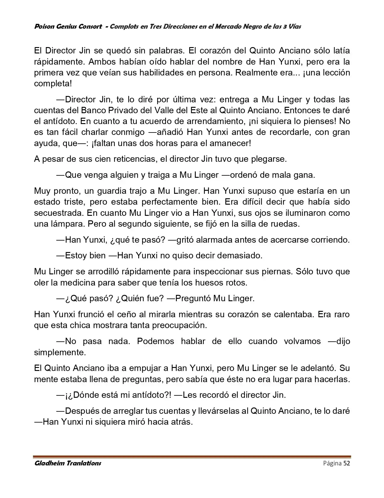 Poison Genious Consort (Novela) - Capítulo 405 - Página 52 - LectorTMOo