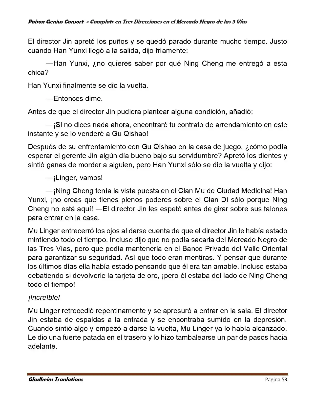 Poison Genious Consort (Novela) - Capítulo 405 - Página 53 - LectorTMOo