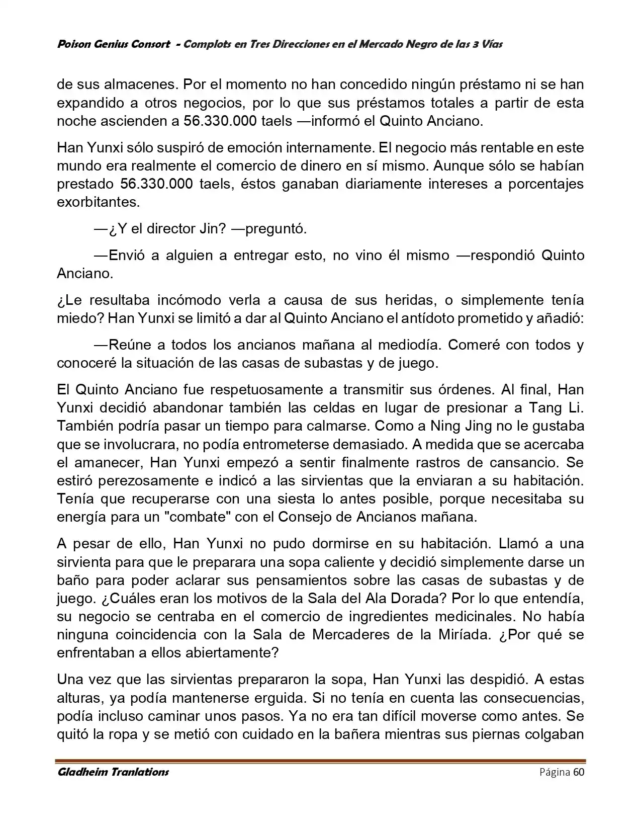 Poison Genious Consort (Novela) - Capítulo 405 - Página 60 - LectorTMOo