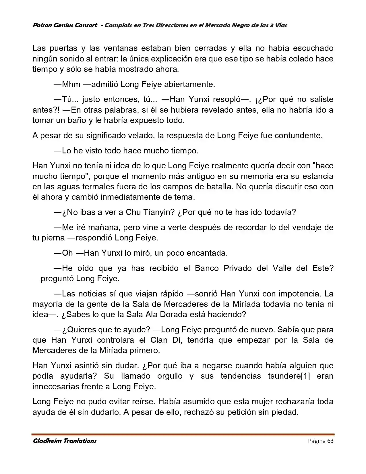 Poison Genious Consort (Novela) - Capítulo 405 - Página 63 - LectorTMOo