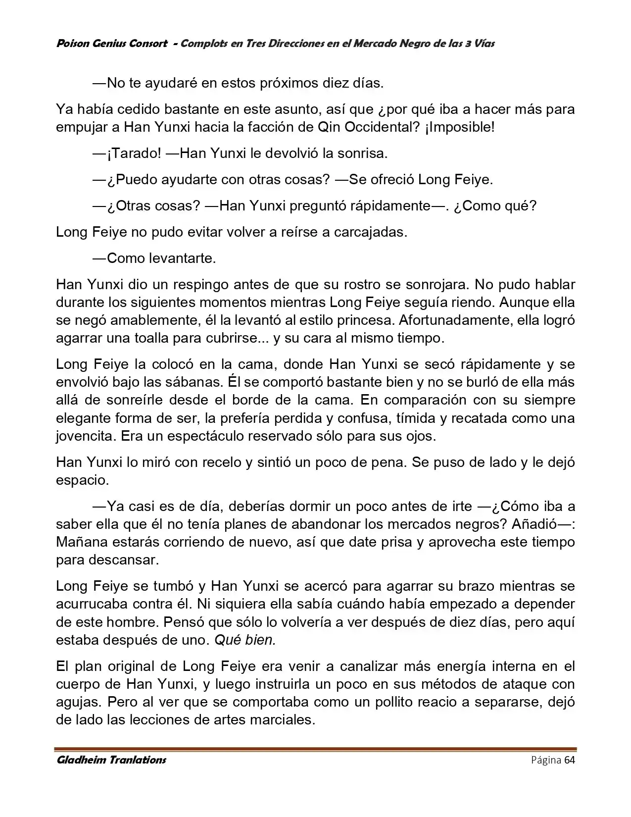Poison Genious Consort (Novela) - Capítulo 405 - Página 64 - LectorTMOo